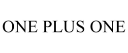 ONE PLUS ONE trademark