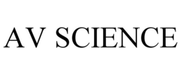 AV SCIENCE trademark