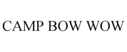 CAMP BOW WOW trademark