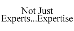 NOT JUST EXPERTS...EXPERTISE trademark