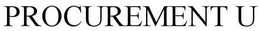 PROCUREMENT U trademark