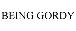 BEING GORDY trademark