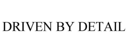 DRIVEN BY DETAIL trademark