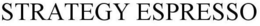 STRATEGY ESPRESSO trademark
