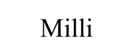 MILLI trademark