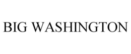 BIG WASHINGTON trademark