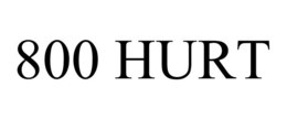 800 HURT trademark