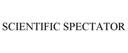 SCIENTIFIC SPECTATOR trademark