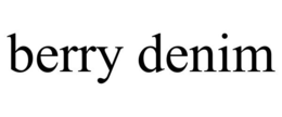 BERRY DENIM trademark