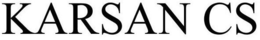 KARSAN CS trademark