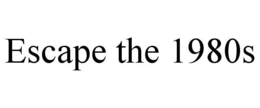 ESCAPE THE 1980S trademark