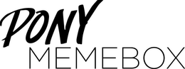 PONY MEMEBOX trademark