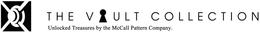 THE VAULT COLLECTION UNLOCKED TREASURES BY THE MCCALL PATTERN COMPANY. trademark