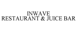 INWAVE RESTAURANT & JUICE BAR trademark