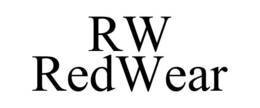 RW RED WEAR trademark