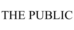 THE PUBLIC trademark