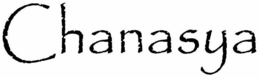 CHANASYA trademark
