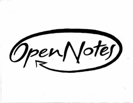 OPEN NOTES trademark