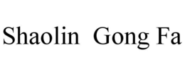 SHAOLIN GONG FA trademark