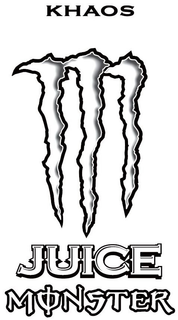 KHAOS M JUICE MONSTER trademark