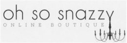 OH SO SNAZZY ONLINE BOUTIQUE trademark