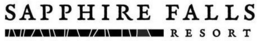 SAPPHIRE FALLS RESORT trademark