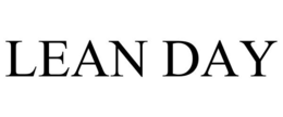 LEAN DAY trademark