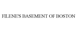 FILENE'S BASEMENT OF BOSTON trademark