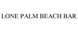 LONE PALM BEACH BAR trademark