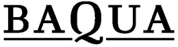 BAQUA trademark