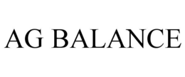 AG BALANCE trademark