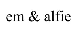EM & ALFIE trademark