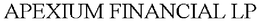 APEXIUM FINANCIAL LP trademark