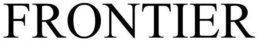 FRONTIER trademark