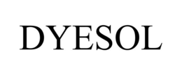 DYESOL trademark
