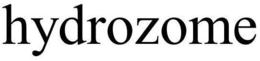 HYDROZOME trademark