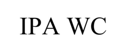 IPA WC trademark