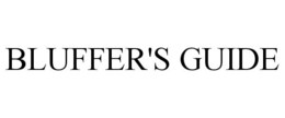 BLUFFER'S GUIDE trademark