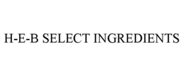H-E-B SELECT INGREDIENTS trademark
