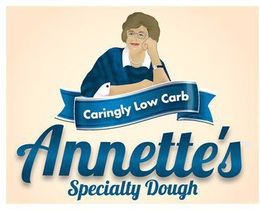 ANNETTE'S SPECIALTY DOUGH CARINGLY LOW CARB trademark