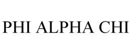 PHI ALPHA CHI trademark