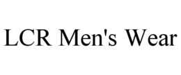 LCR MEN'S WEAR trademark