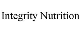 INTEGRITY NUTRITION trademark