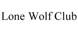LONE WOLF CLUB trademark