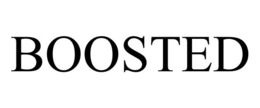 BOOSTED trademark
