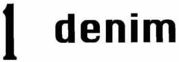 1 DENIM trademark