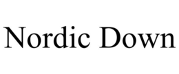 NORDIC DOWN trademark