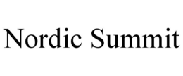 NORDIC SUMMIT trademark