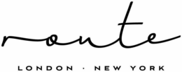 ROUTE LONDON · NEW YORK trademark