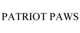 PATRIOT PAWS trademark